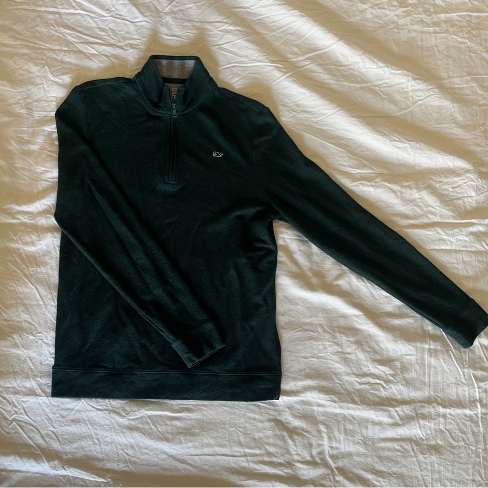 boys XL Vineyard Vines Quarter Zip Pullover Sweater